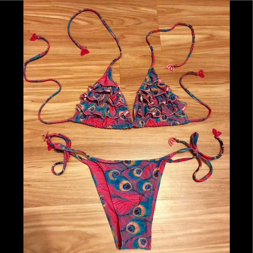 Peacock sexy bathing suit (Brazilian Swimwear)
